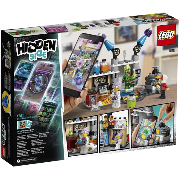 70418 LEGO Hidden Side Spøkelseslaben til J.B (Bilde 2 av 3)