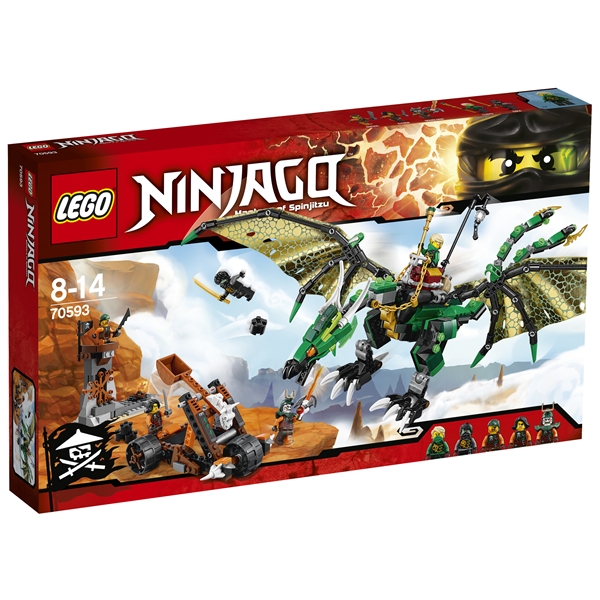 70593 LEGO Ninjago The Green NRG Dragon (Bilde 1 av 3)