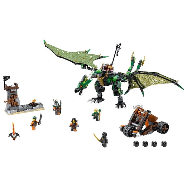 70593 LEGO Ninjago The Green NRG Dragon (Bilde 2 av 3)