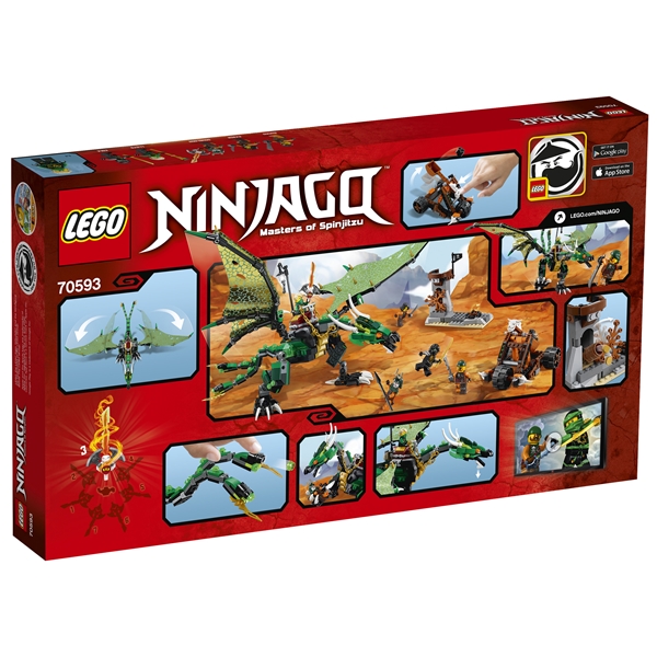 70593 LEGO Ninjago The Green NRG Dragon (Bilde 3 av 3)