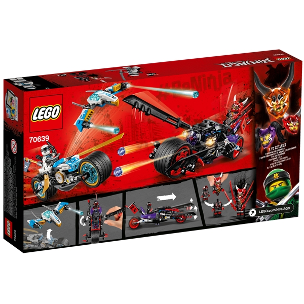 70639 LEGO Ninjago Gaterace med motorsykler (Bilde 2 av 2)