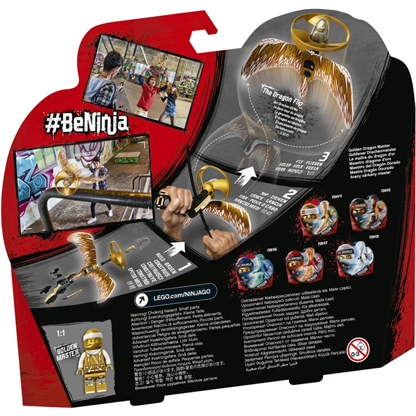 0644 LEGO Ninjago Gylden dragemester (Bilde 2 av 4)