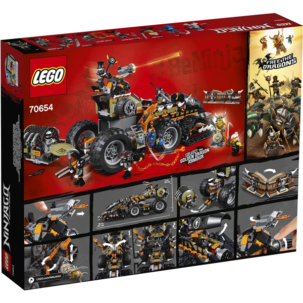 70654 LEGO Ninjago Dieselnaut (Bilde 2 av 7)