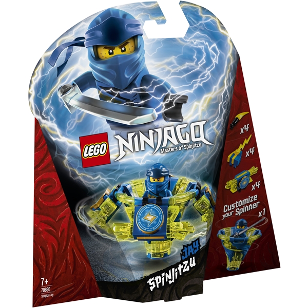 70660 LEGO Ninjago Spinjitzu Jay (Bilde 1 av 5)