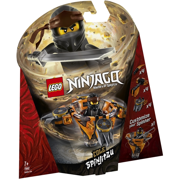 70662 LEGO Ninjago Spinjitzu Cole (Bilde 1 av 5)