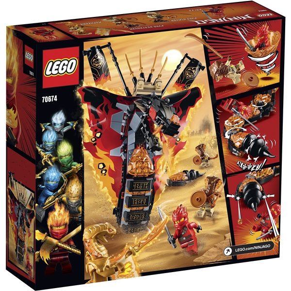 70674 LEGO Ninjago Ildtann (Bilde 2 av 3)