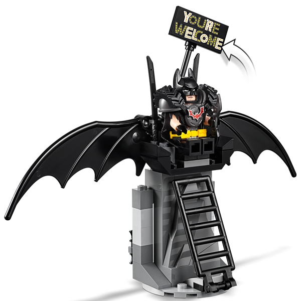 70836 LEGO Movie Kampklare Batman & Knivskjegg (Bilde 5 av 5)