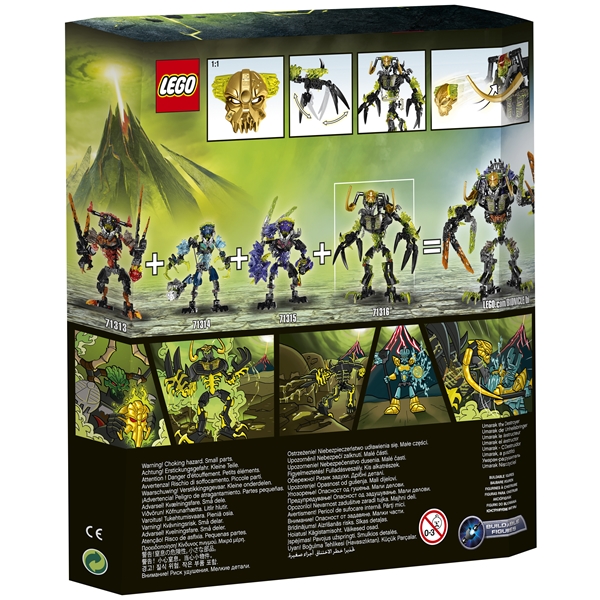 71316 LEGO Bionicle Ødeleggeren Umarak (Bilde 3 av 3)