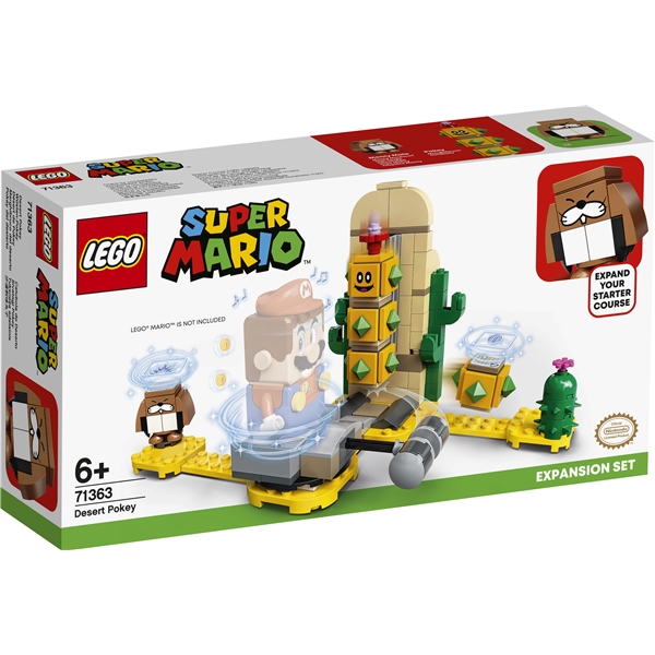 71363 LEGO Super Mario Ekstrabanen Ørken-Pokey (Bilde 1 av 3)