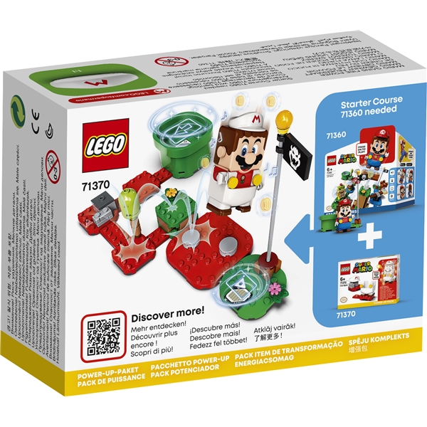 71370 LEGO Super Mario Power-Up-pakken Ild-Mario (Bilde 2 av 3)