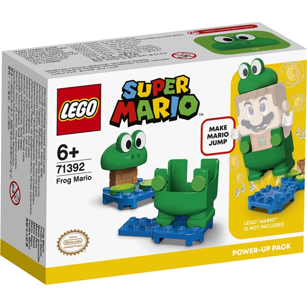 71392 LEGO Super Mario Frog Mario - Boostpakke (Bilde 1 av 3)