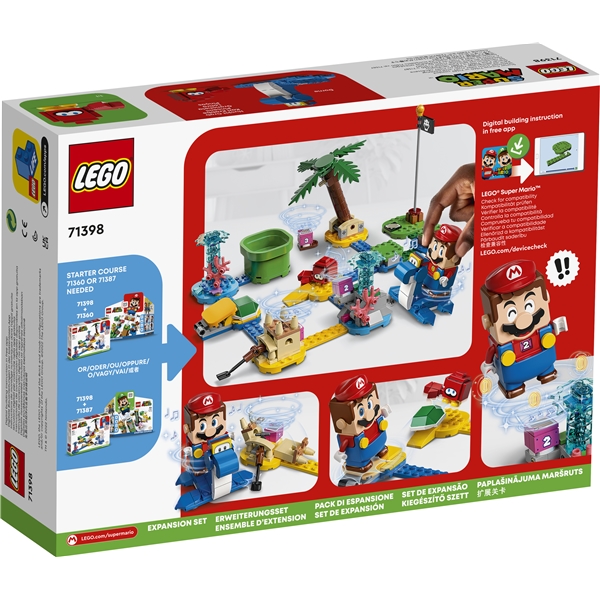 71398 LEGO Super Mario Dorries Strandfasade (Bilde 2 av 5)
