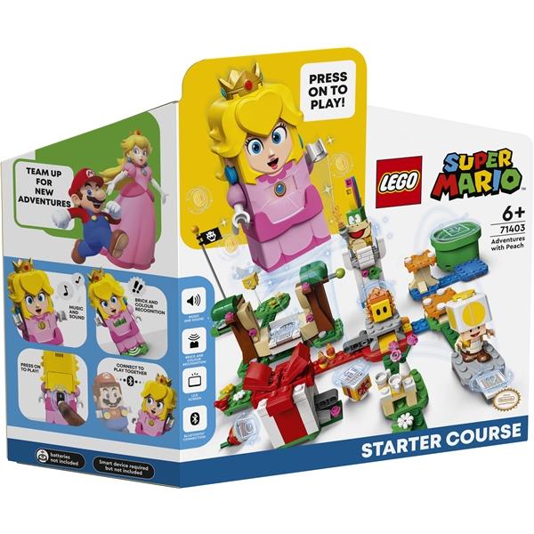 71403 LEGO Super Mario Eventyr med Peach (Bilde 1 av 6)