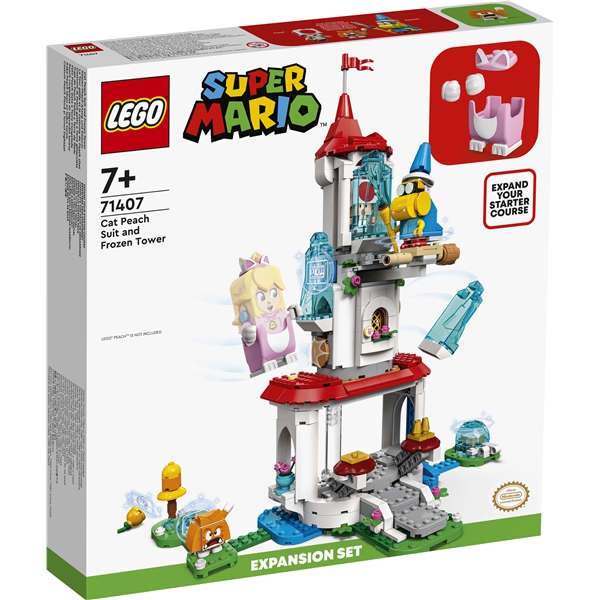 71407 LEGO Super Mario Cat Peach-Drakt & Tårn (Bilde 1 av 6)