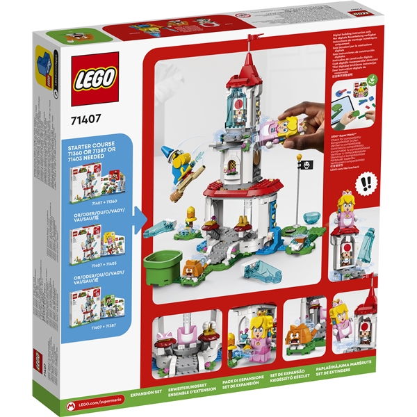 71407 LEGO Super Mario Cat Peach-Drakt & Tårn (Bilde 2 av 6)