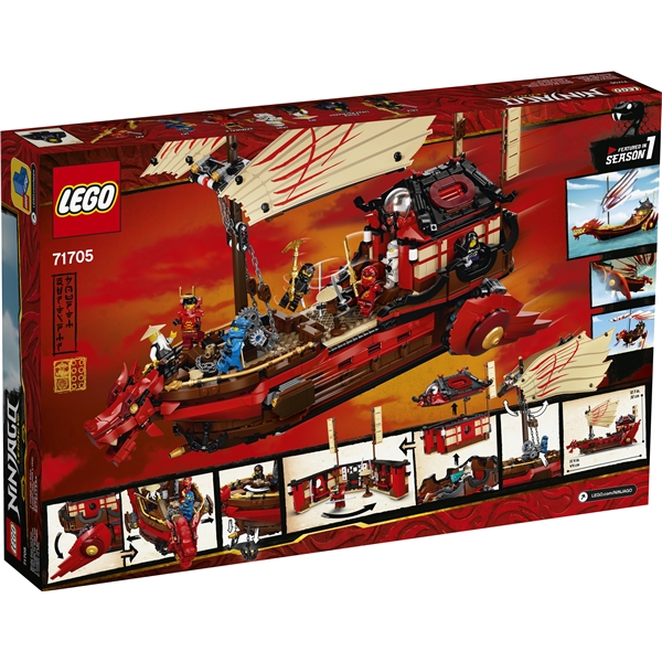 71705 LEGO Ninjago Skjebneskipet Bounty (Bilde 2 av 5)