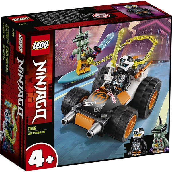 71706 LEGO Ninjago Coles lynraske bil (Bilde 1 av 3)