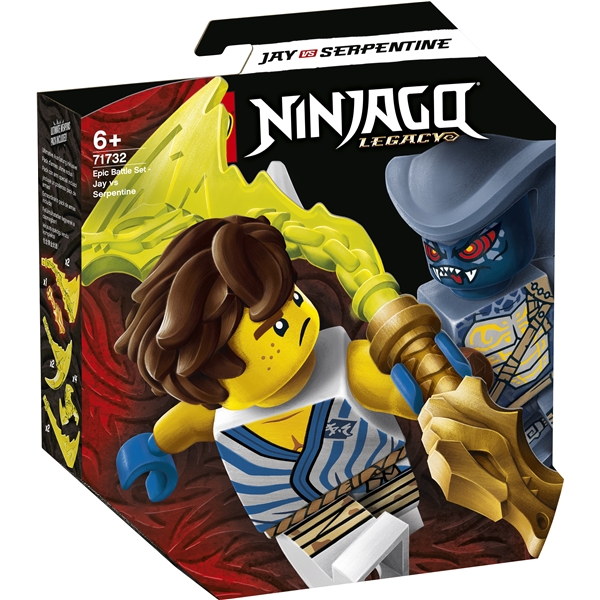 71732 LEGO Ninjago stridssett Jay mot serpentiner (Bilde 1 av 3)