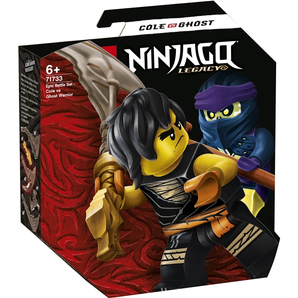 71733 LEGO Ninjago kampsæt Cole - spøgelseskriger (Bilde 1 av 3)
