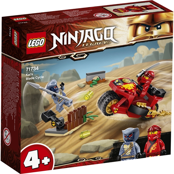 71734 LEGO Ninjago Kais knivracer (Bilde 1 av 3)