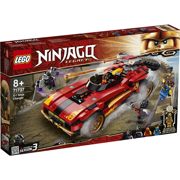 71737 LEGO Ninjago X-1 ninjabil (Bilde 1 av 5)