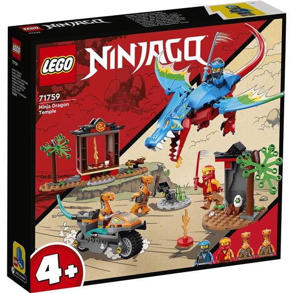 71759 LEGO Ninjago Ninjasett med Drage & Tempel (Bilde 1 av 6)