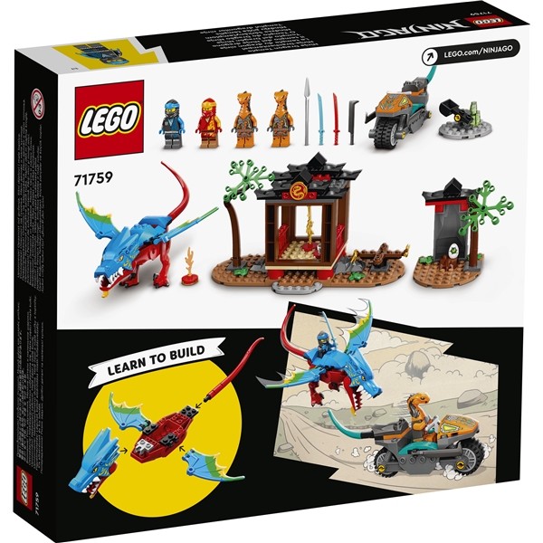 71759 LEGO Ninjago Ninjasett med Drage & Tempel (Bilde 2 av 6)