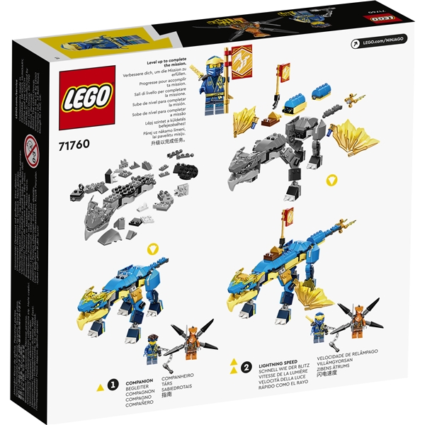 71760 LEGO Ninjago Jays EVO-Tordendrage (Bilde 2 av 6)