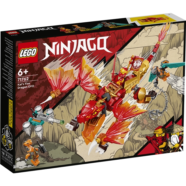 71762 LEGO Ninjago Kais EVO-Ilddrage (Bilde 1 av 7)