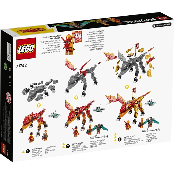 71762 LEGO Ninjago Kais EVO-Ilddrage (Bilde 2 av 7)