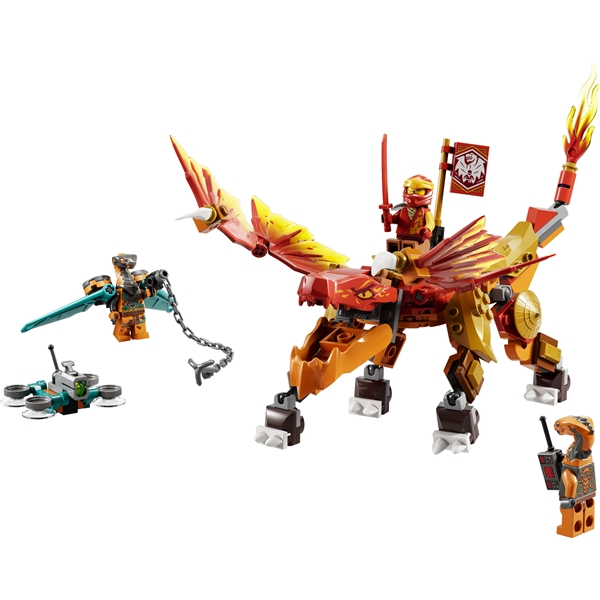 71762 LEGO Ninjago Kais EVO-Ilddrage (Bilde 3 av 7)