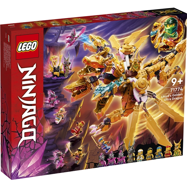 71774 LEGO Ninjago Lloyds Ultra-Gulldrage (Bilde 1 av 6)