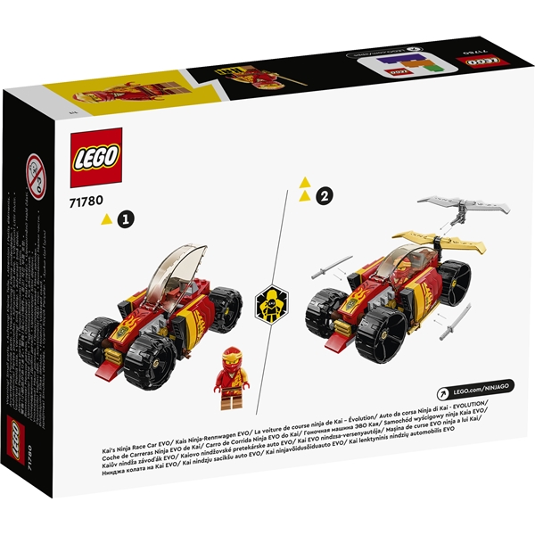 71780 LEGO Ninjago Ninja Kais EVO-Racerbil (Bilde 2 av 6)