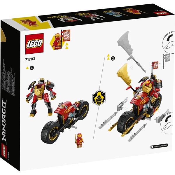 71783 LEGO Ninjago Kais EVO-Robotsykkel (Bilde 2 av 6)