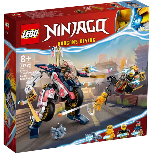 71792 LEGO Ninjago Soras Robot-Motorsykkel (Bilde 1 av 6)