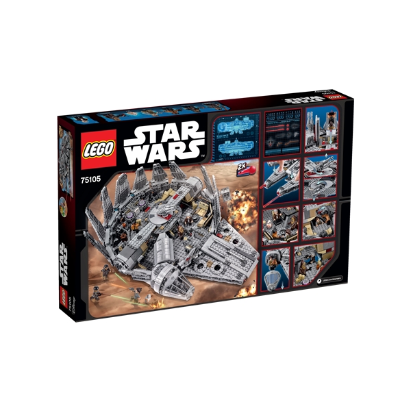 75105 LEGO Star Wars Millennium Falcon (Bilde 3 av 3)