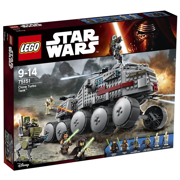 75151 LEGO Star Wars Clone Turbo Tank (Bilde 1 av 3)