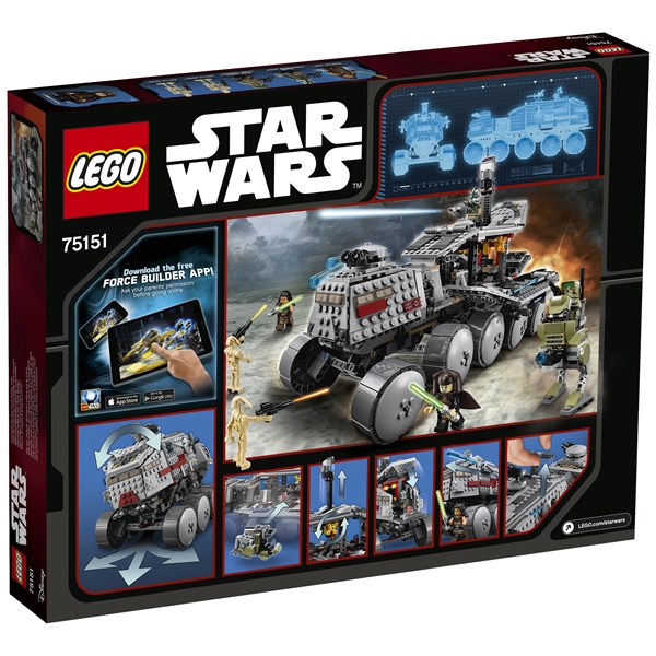 75151 LEGO Star Wars Clone Turbo Tank (Bilde 3 av 3)
