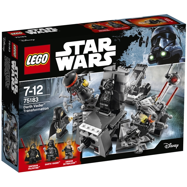 75183 LEGO Star Wars Darth Vader Forvandling (Bilde 1 av 10)