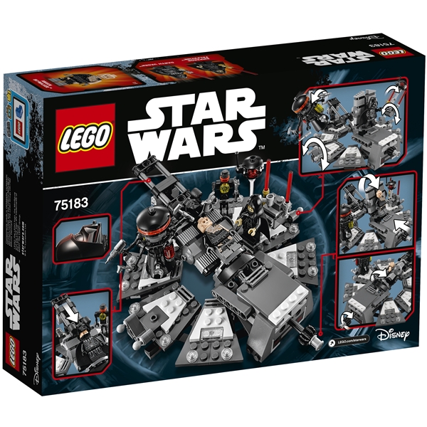75183 LEGO Star Wars Darth Vader Forvandling (Bilde 2 av 10)