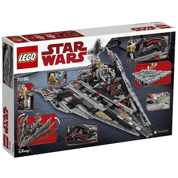 75190 LEGO Star Wars First Order Star Destroyer (Bilde 2 av 7)