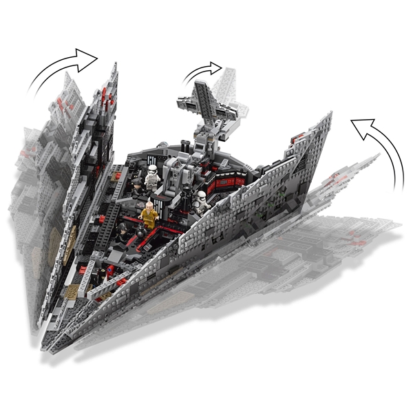 75190 LEGO Star Wars First Order Star Destroyer (Bilde 4 av 7)