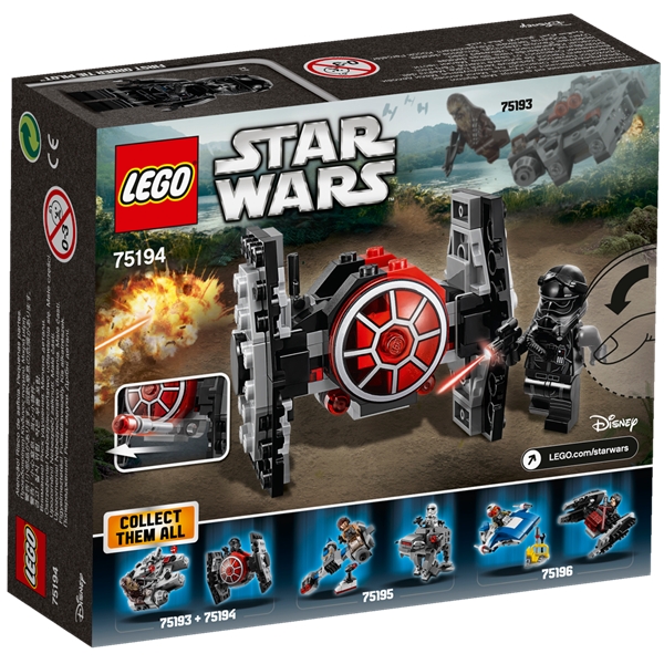 75194 LEGO Star Wars First Order TIE Fighter (Bilde 2 av 4)