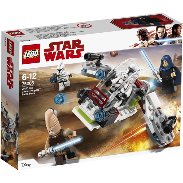 75206 LEGO TM Jedi Clone Troopers Battle Pack (Bilde 1 av 4)
