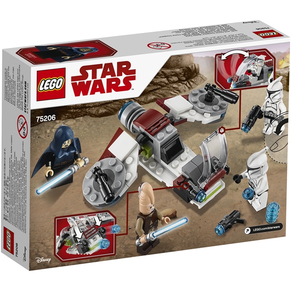 75206 LEGO TM Jedi Clone Troopers Battle Pack (Bilde 2 av 4)