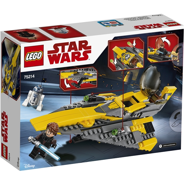 75214 LEGO Star Wars TM Anakins Jedi Starfighter (Bilde 2 av 3)