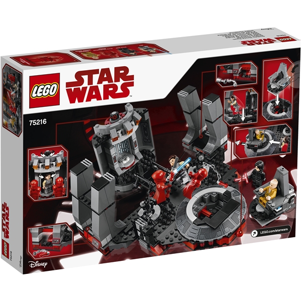 75216 LEGO Star Wars TM Snokes Throne Room (Bilde 2 av 3)