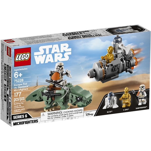 75228 LEGO Star Wars Escape Pod vs. Dewback™ (Bilde 1 av 3)