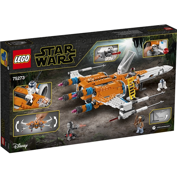 75273 LEGO Star Wars Poe Damerons Xwing Fighter (Bilde 2 av 3)