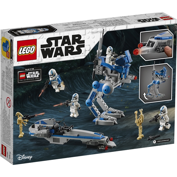 75280 LEGO Star Wars Klonesoldater fra 501 Legion™ (Bilde 2 av 6)